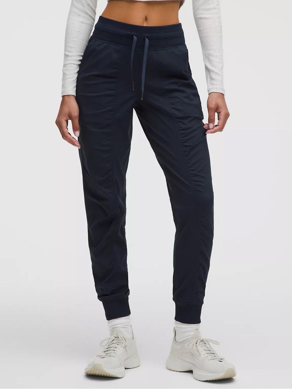 EUC Lululemon Dance Studio Mid-Rise Jogger in Color True Navy - Size 4